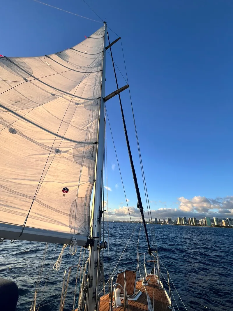 Bow with skyline
